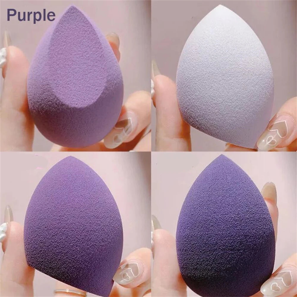 4/8pcs Makeup Sponge Blender Beauty Egg Cosmetic Puff Soft Foundation Sponges Powder Puff Women Make Up Accessories Beauty Tools - Lambert One Stop Store