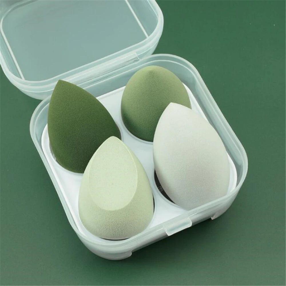 4/8pcs Makeup Sponge Blender Beauty Egg Cosmetic Puff Soft Foundation Sponges Powder Puff Women Make Up Accessories Beauty Tools - Lambert One Stop Store